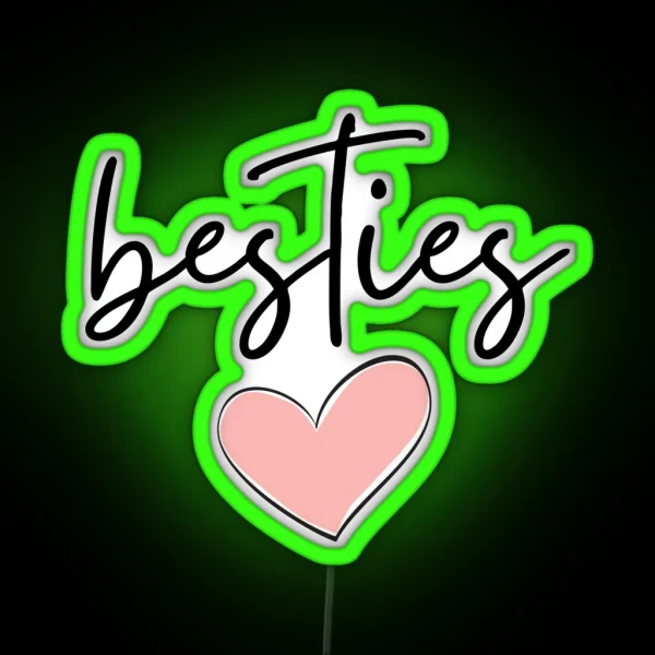 Besties RGB Neon Sign