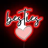 Brighten up your space with vibrant RGB bestie love vibes