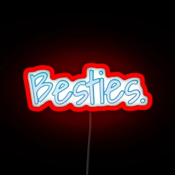 Besties RGB Neon Sign