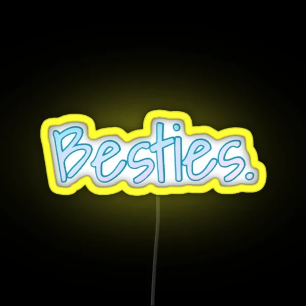 Besties RGB Neon Sign