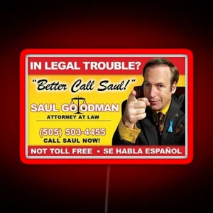 Better Call Saul RGB Neon Sign