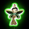 Vibrant Betty Boop butterfly neon sign adds retro pop charm.