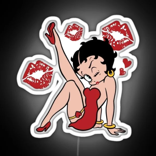 Betty Boop RGB Neon Sign