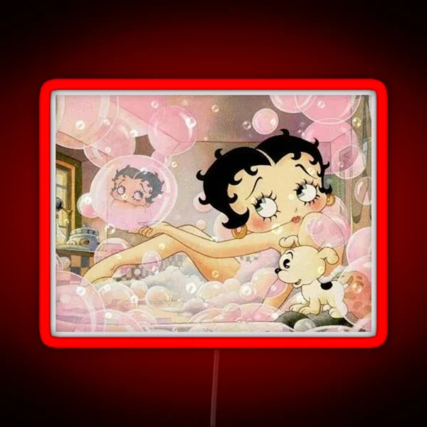 Betty Boop RGB Neon Sign