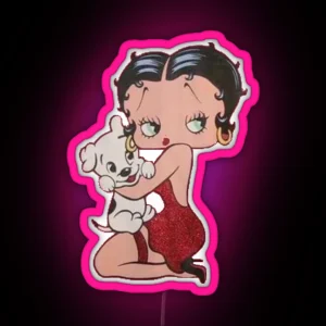 Betty Boop RGB Neon Sign