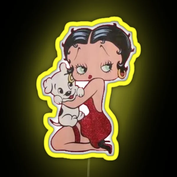 Betty Boop RGB Neon Sign