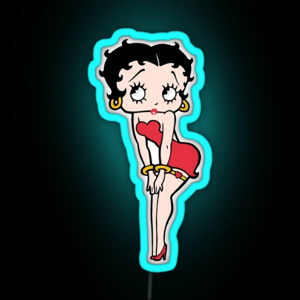 Betty Boop RGB Neon Sign