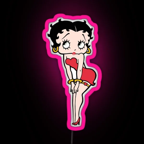 Betty Boop RGB Neon Sign