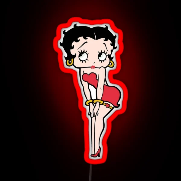 Betty Boop RGB Neon Sign