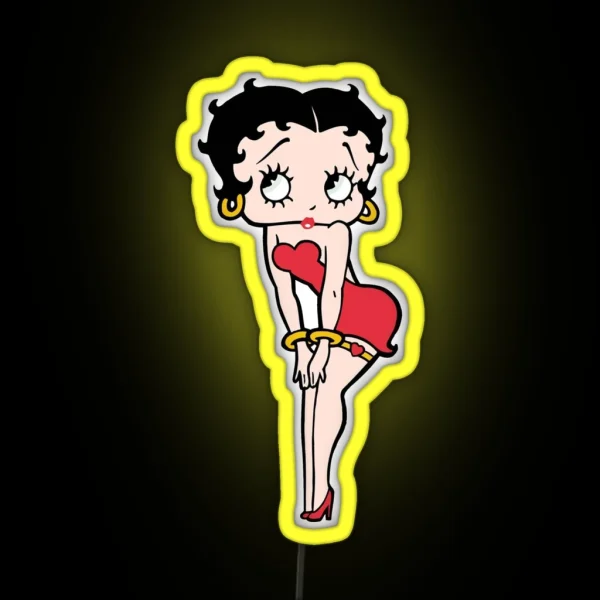 Betty Boop RGB Neon Sign