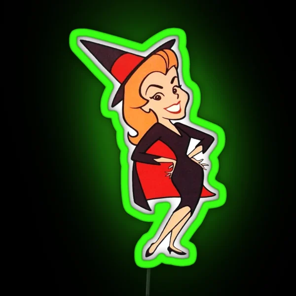 Bewitched Samantha RGB Neon Sign