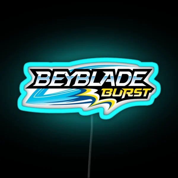 Beyblade Burst Logo HD RGB Neon Sign