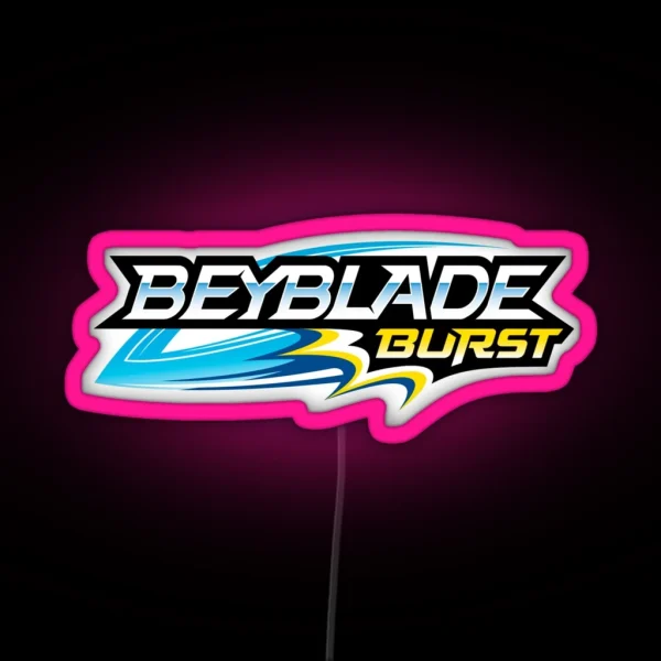 Beyblade Burst Logo HD RGB Neon Sign