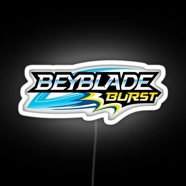 Beyblade Burst Logo HD RGB Neon Sign