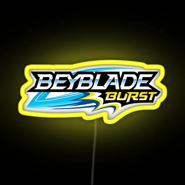 Beyblade Burst Logo HD RGB Neon Sign