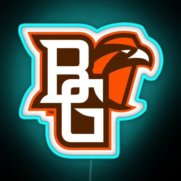 BGSU Falcons College NCAA RGB Neon Sign