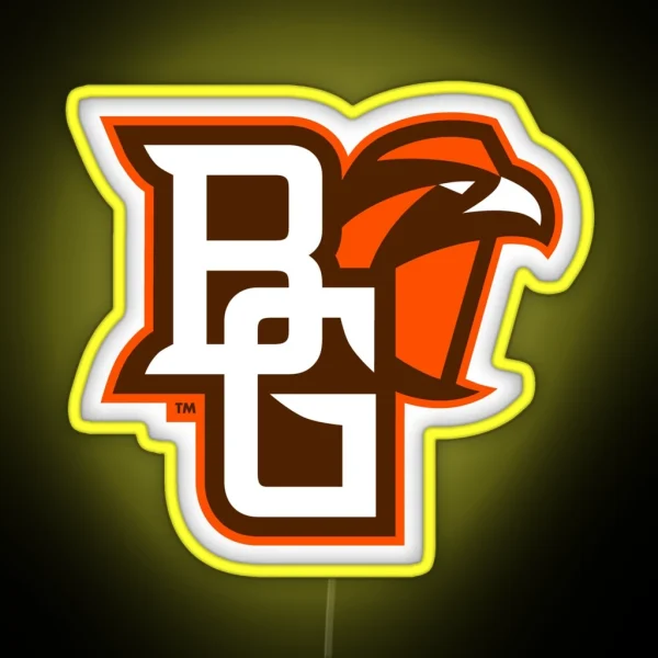 BGSU Falcons College NCAA RGB Neon Sign