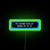 Bibia Be Ye Ye Neon Sign with Vibrant RGB LED Lighting