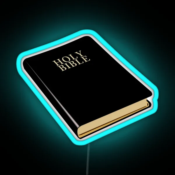 Bible Led RGB Neon Sign