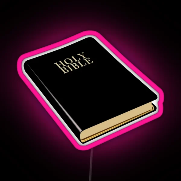 Bible Led RGB Neon Sign