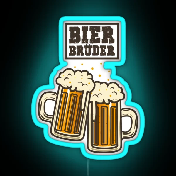 BIER BRUDER RGB Neon Sign