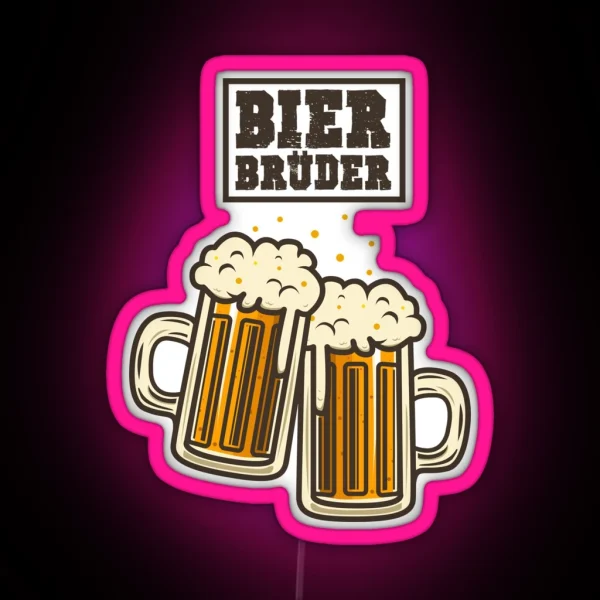BIER BRUDER RGB Neon Sign