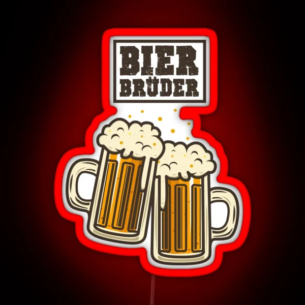 BIER BRUDER RGB Neon Sign