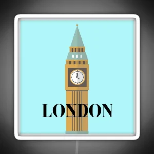 Big Ben London Great Britain Led RGB Neon Sign