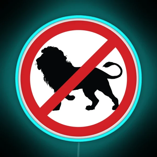 Big Cat Prohibition RGB Neon Sign