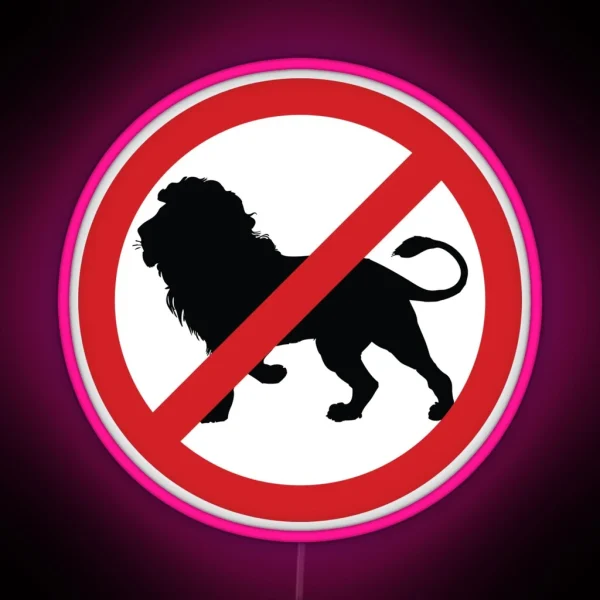 Big Cat Prohibition RGB Neon Sign