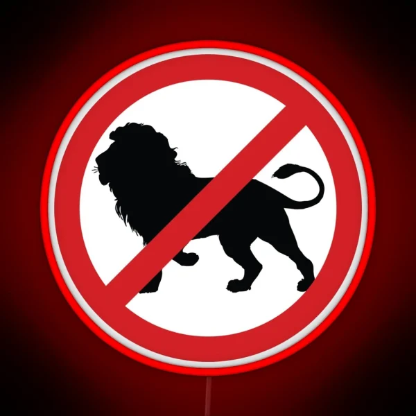 Big Cat Prohibition RGB Neon Sign