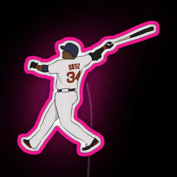 Big Papi RGB Neon Sign