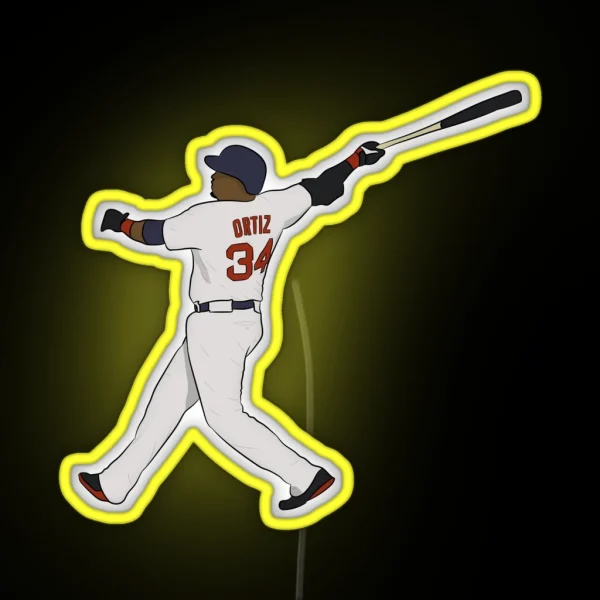 Big Papi RGB Neon Sign