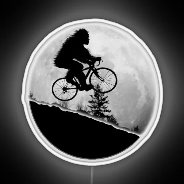 Bigfoot Rides RGB Neon Sign