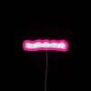 RGB illuminated neon music art decoration inspired by Taylor Swift lyrics