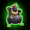 Neon Biggie Cheese Mr. Boombastic RGB Colorful Artistic Room Decoration Sign