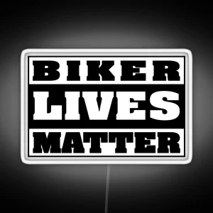 Biker Lives Matter Essential Led RGB Neon Sign