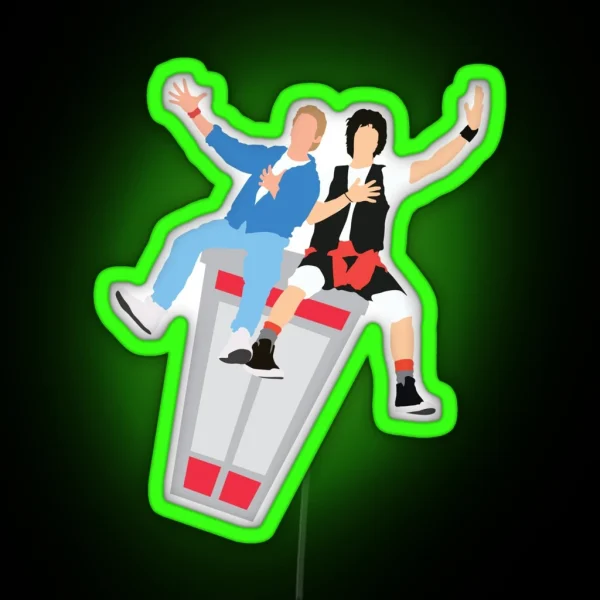 Bill And Ted RGB Neon Sign