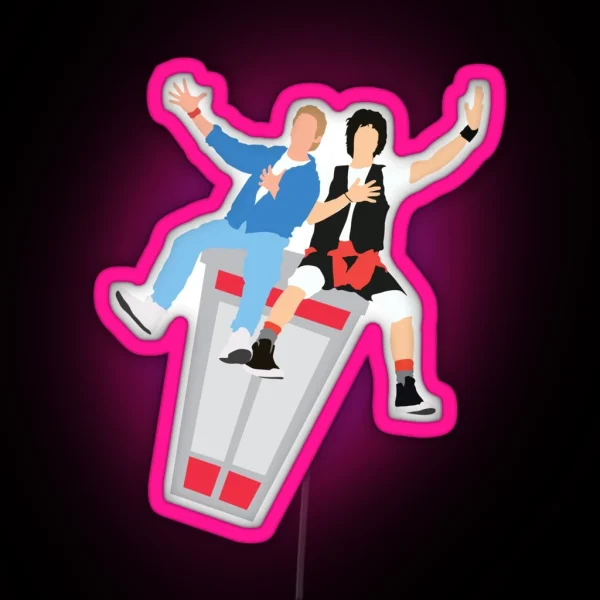 Bill And Ted RGB Neon Sign