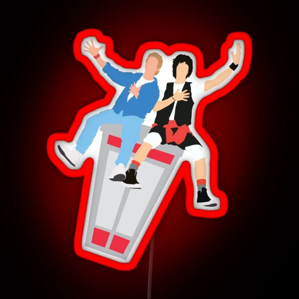 Bill And Ted RGB Neon Sign