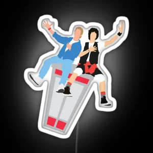 Bill And Ted RGB Neon Sign