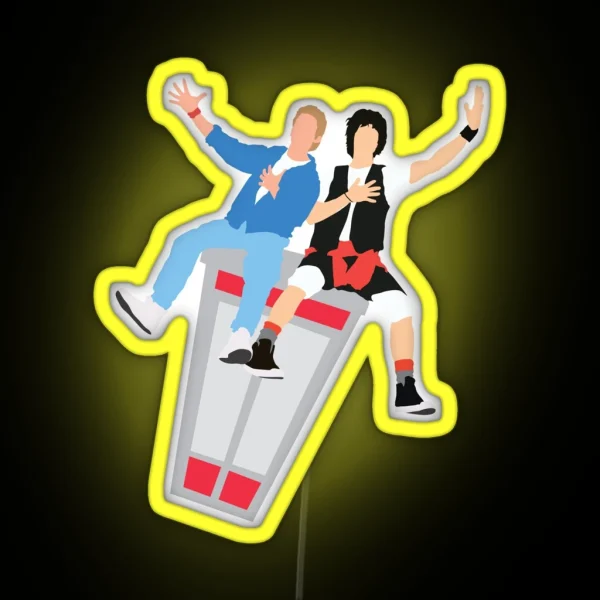Bill And Ted RGB Neon Sign