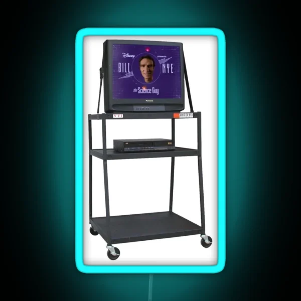 Bill Nye Early 2000 S Nostalgia RGB Neon Sign