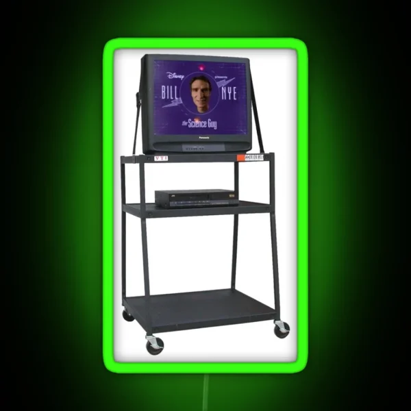 Bill Nye Early 2000 S Nostalgia RGB Neon Sign