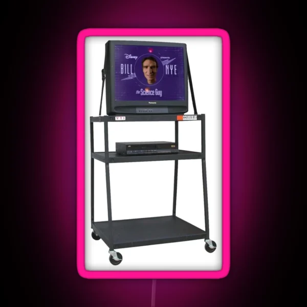 Bill Nye Early 2000 S Nostalgia RGB Neon Sign