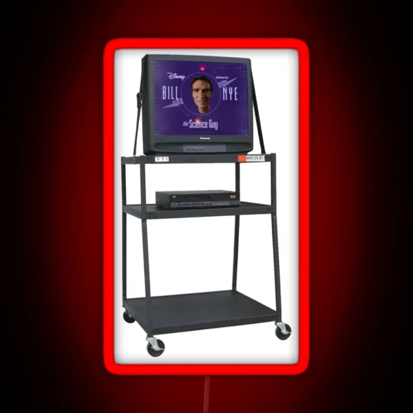 Bill Nye Early 2000 S Nostalgia RGB Neon Sign