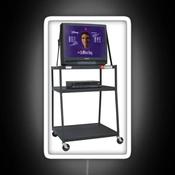 Bill Nye Early 2000 S Nostalgia RGB Neon Sign