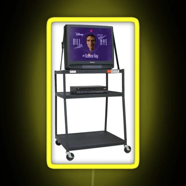 Bill Nye Early 2000 S Nostalgia RGB Neon Sign