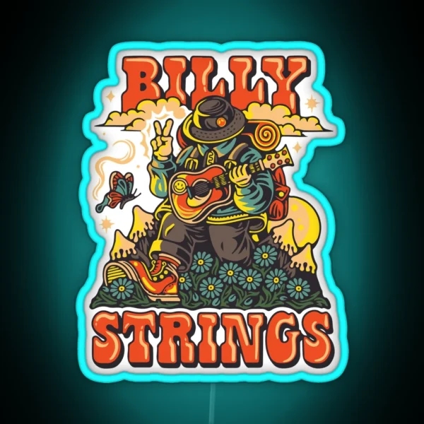 Billy Strings FALL WINTER 2021 RGB Neon Sign