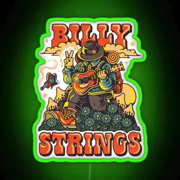 Billy Strings FALL WINTER 2021 RGB Neon Sign